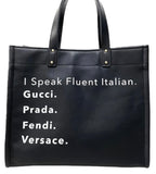 I speak designer Bag