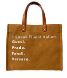 I speak designer Bag